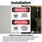 Signmission Pesticide Storage Area Personnel Only Danger Sign, Vinyl Decal, 7in W x 10in L, 2PK OS-2PACK-DS-D-710-VS-2036 - alternate 2